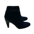 thumbnail image 5 of Bella Vita Women's Brennan Dress Booties - Navy Kid Suede Leather, 5 of 6