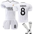 thumbnail image 1 of Maillot de Soccer Garçons Filles Enfants RONALDO 7 Croos 8 BELLINGHAM 5 MBAPPE 9, 1 of 2