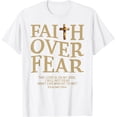 thumbnail image 1 of Camiseta Faith Over Fear para mujeres y hombres con cita inspiradora, 1 of 2