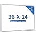 thumbnail image 3 of TRIPOLLO White Board Dry Erase 36 x 24 inches, Magnetic Dry Erase Board Whiteboard for Wall, Aluminum Frame Hanging Whiteboard Marker Board Writing Board (36 x 24 inch Silver), 3 of 4