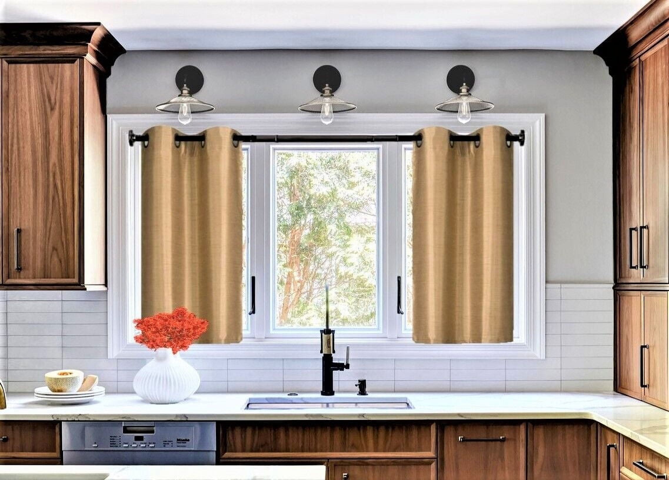 Cortinas, Paneles De Ventana Opacas Con Ojales E