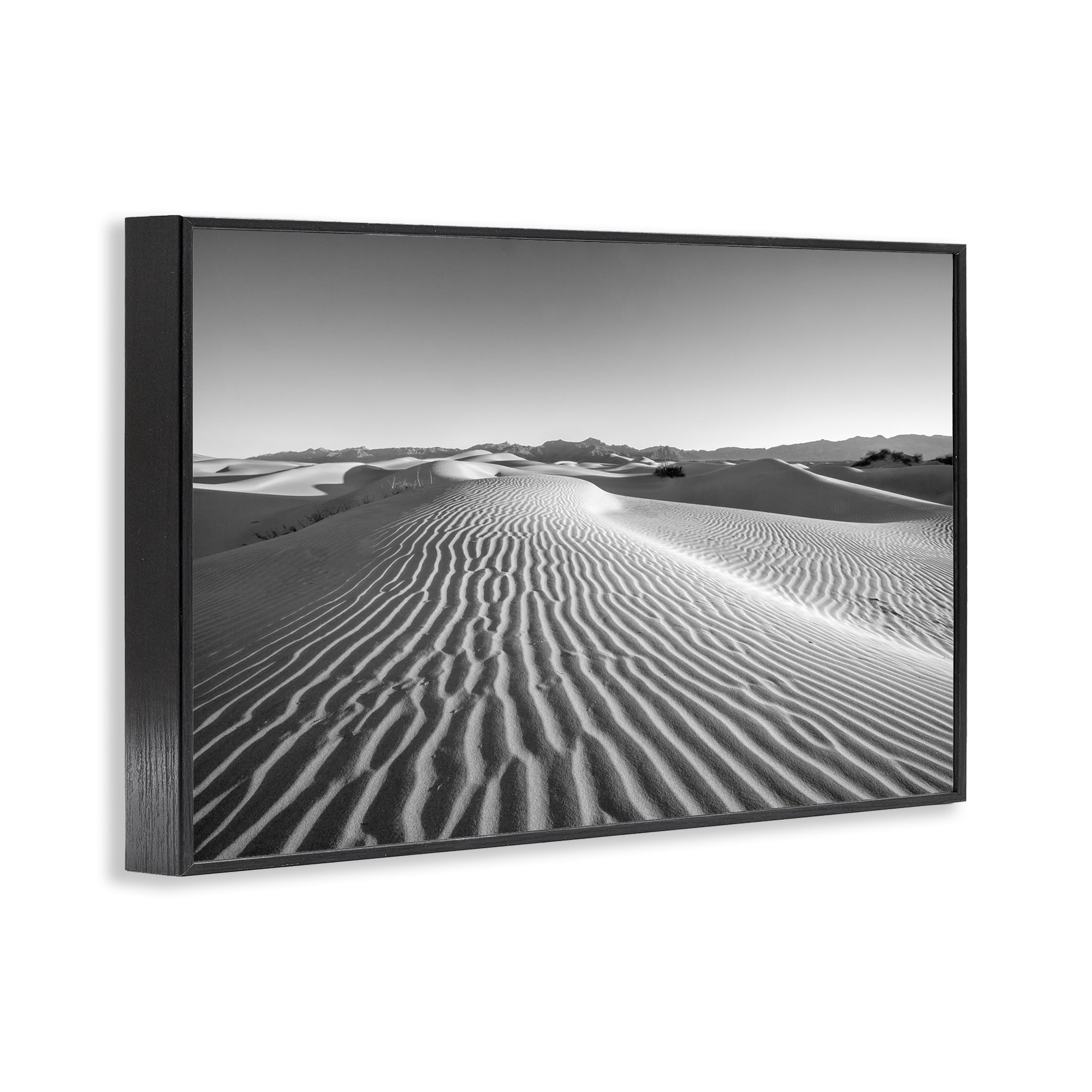 Stupell Industries Sand Waves In The Distance Black Framed Giclee Art, design by Jon Evan