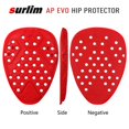 thumbnail image 4 of surlim Hip Protector CE Insert Armure Moto Pantalon Remplacement Pads Paire, 4 of 4