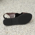 thumbnail image 5 of Women's Toe Loop Flat Sandals, Wide Width Casual Slip-On Summer Sandals for Women, Non-Slip Soft Sole Walking Shoes, Comfortable Beach Flip Flops, 5 of 10