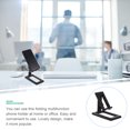 thumbnail image 3 of Shisuyan Phone Tablet Storage Rack Black 1Set 5.4x2.7x5.4in, 3 of 9