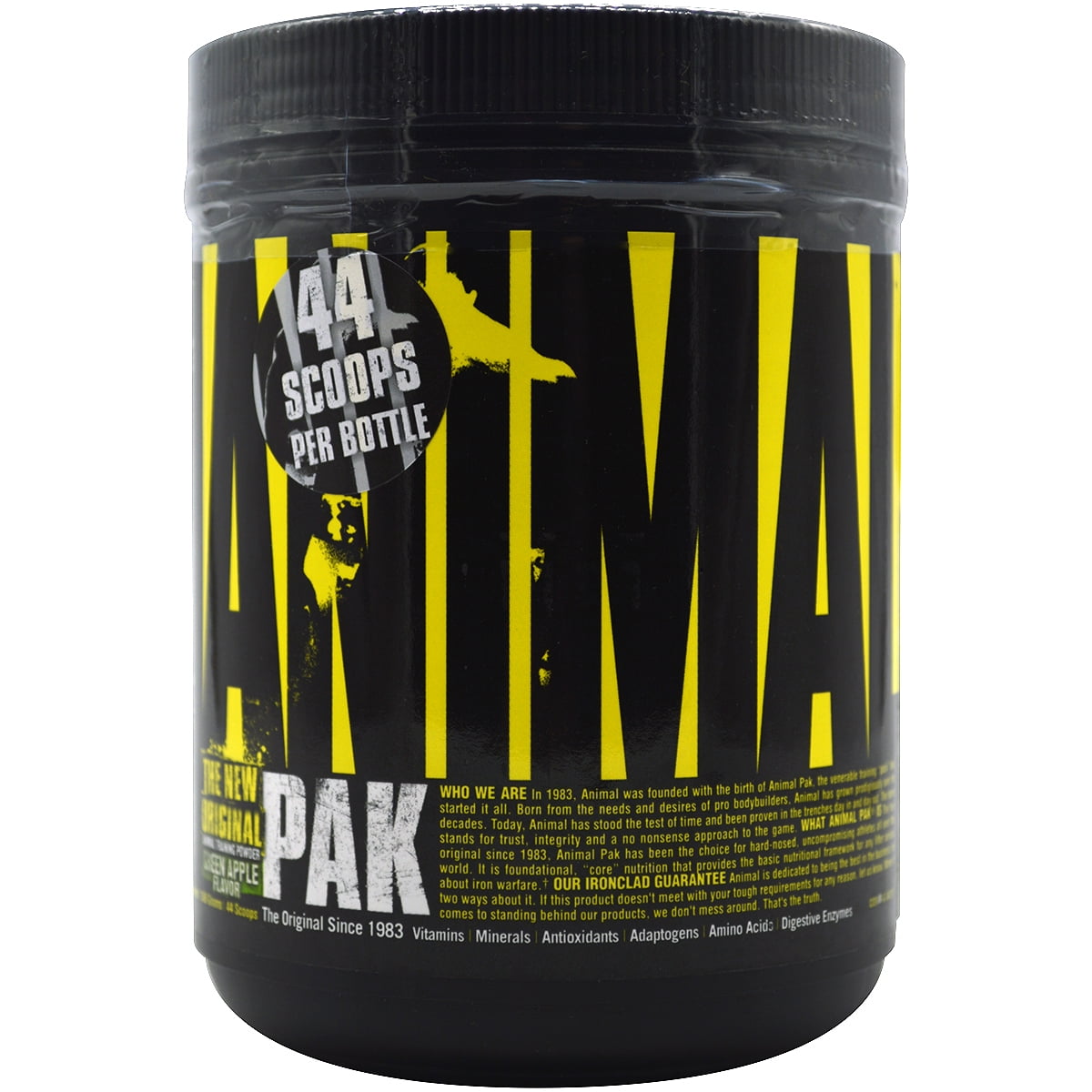 Universal Nutrition Animal Pak Powder Supplement Green Apple 22
