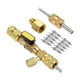 thumbnail image 2 of R410A R22 herramienta Extractor de núcleo de válvula SAE 1/4 y 5/16 Puerto instalador herramienta de eliminación para R404A R134A R32 shamjiam removedor de núcleo de válvula, 2 of 8