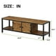 thumbnail image 4 of Soporte para TV de 58 Pulgadas, TVs de hasta 65 Pulgadas con Gabinete de Almacenamiento, Consola de TV Ancha con Pies Ajustables para Sala de Estar, 4 of 43