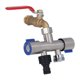 thumbnail image 2 of Divisor De Manguera De 2 Vías, Válvula De Cierre De Entrada De 1/2 Pulgada Divisor De Grifo Resistente Alta Eficiencia Para De Suministro De Agua, 2 of 7