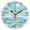 Black Needle, variant on 10" Artistic Round Wall Decorative Desk Clock Wall Clock Home Decor Minimalist Waves Pattern