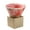 Red1, variant on NANMELX Ceramic Coffee Mugs Triangular Cone Shape Latte Ceramic Tea-Cup for Kitchen Bar