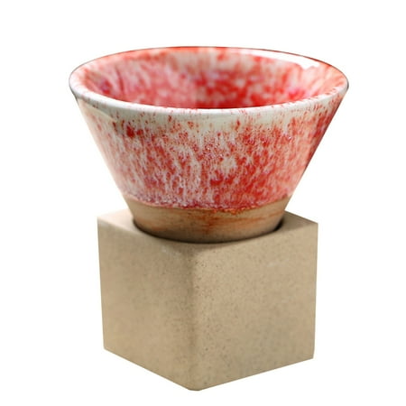 

SIEYIO Ceramic Coffee Cups Pottery Tea-Cup Japanese Latte Pull Flower Porcelain-Cup
