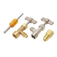 thumbnail image 2 of Self Sealing Valve Adapter, R134A Self Sealing Single Puncture Can Taps Professional With Core Removal Tool For AC Line Repair, 2 of 8