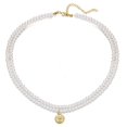 thumbnail image 1 of Collar De Perlas Estilo Ins Coreano Elegante Francés Retro Corazón Mariposa Clavícula Cadena Mujeres Accesorios De Joyería Gao Jiahui unisex, 1 of 2