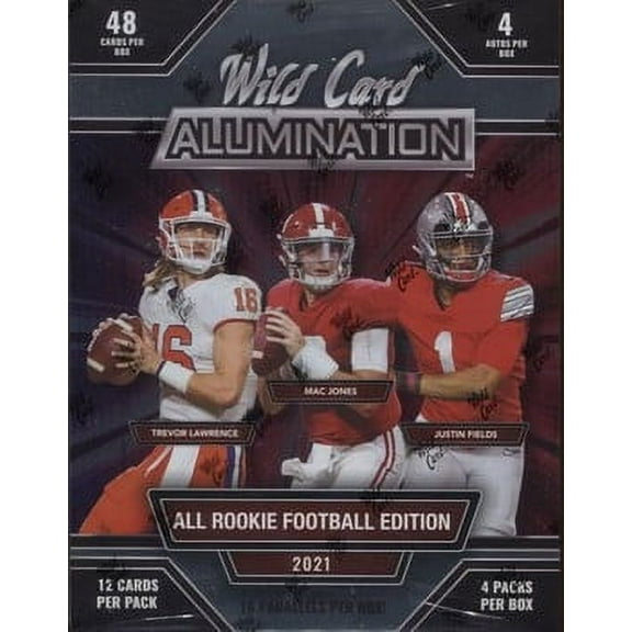 2021 Wild Card Alumination Football Box