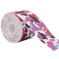 thumbnail image 2 of Cinta elástica deportiva para soporte muscular de color rosa para lesiones y recuperación, 2 of 6
