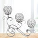 thumbnail image 4 of candelieres de 3 brazos, candelieres de cristal brillante, soporte de , candeliere decorativo hogar boda vacaciones decoración de - perfecl Candelabros de cristal, 4 of 7