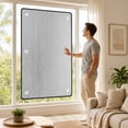 thumbnail image 5 of Window Insulation Panels, Aluminum Foil Insulation Cover, Double Reflective Foil Insulation, Aluminum Foil Insulation Film Windproof & Waterproof Bubble Shield Insulation Sheet, 5 of 5