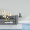 thumbnail image 2 of Estatua de hojas, estantería, escultura de hojas, figura de Buda mono, adorno en miniatura coleccionable budista, decoración moderna para el hogar, co, 2 of 8