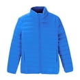thumbnail image 2 of BODOAO Women's Quilted Down Jacket Trendy Long Lightweight Padded Coats Cute Warm Outerwear Fall Winter Fashion Clothes Zip-Up Stand-Collar Winter Coat Sky Blue L, 2 of 8