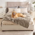 thumbnail image 4 of Manta impermeable Bedsure para perros grandes 150x200 cm marrón, 4 of 7