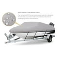 thumbnail image 2 of "Seamander 600 Denier Heavy Duty Waterproof Boat Cover, Fits 23'-24'L x 102""W V-Hull Fishing Ski Boat, Gray", 2 of 5