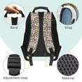 thumbnail image 5 of Binienty Duck Camo Bow School Backpack for Girls Middle School Large Capacity Heavy Duty Bookbag with Front Pockets Daypack Kids School Supplies, 5 of 8