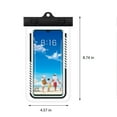 thumbnail image 3 of RKSTN Waterproof Phone Pouch Universal Waterproof Phone Pouch IPX8 Waterproof Phone Case for Beach Underwater Cellphone Dry Bag with Lanyard Fits All Phones Up To 7.2IN on Clearance, 3 of 8