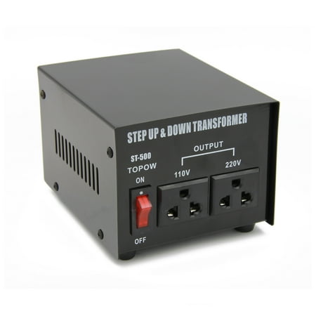 500 Watt Step Up Step Down Electrical Power Voltage Converter (Best Step Up Transformer)