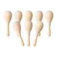 thumbnail image 2 of 8 maracas de madera para niños y adultos, sin terminar, para fiestas, bricolaje. S, 2 of 9