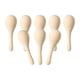 thumbnail image 2 of 8 maracas de madera sin terminar, maracas en blanco, sonajeros de percusión manual para fiestas musicales S, 2 of 9