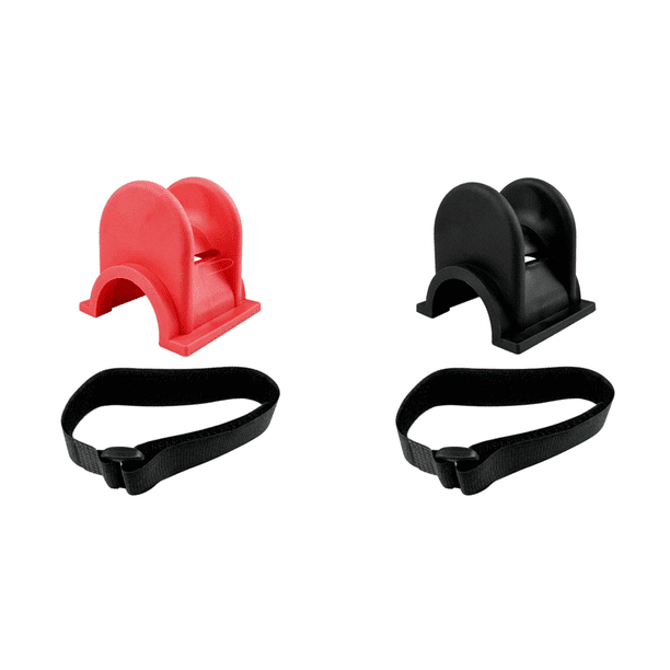 Soporte para Caña Pescar en Forma U Accesorios Portátiles Equipo Pesca TPE () Rojo