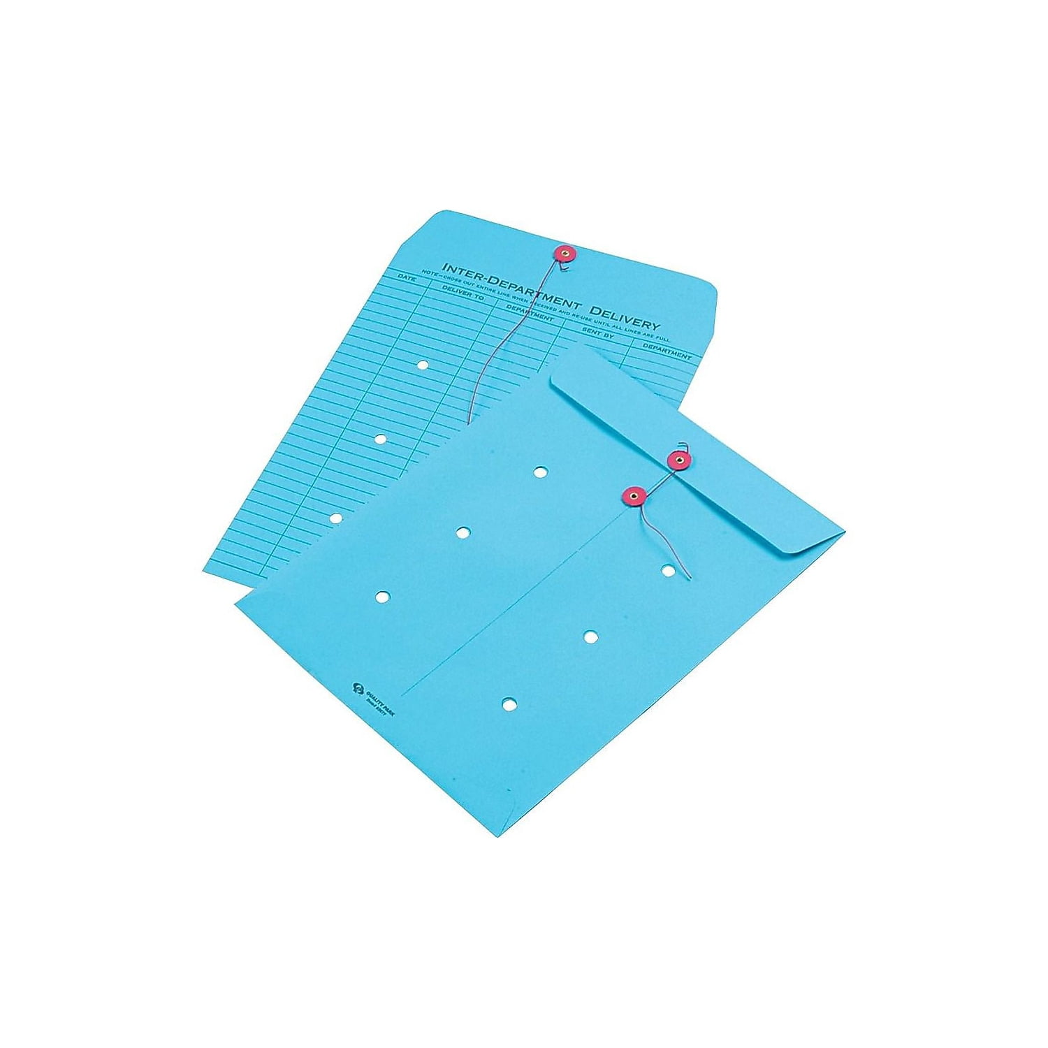 Quality Park, QUA63577, Inter-Department Colored Envelopes, 100 / Box, Blue