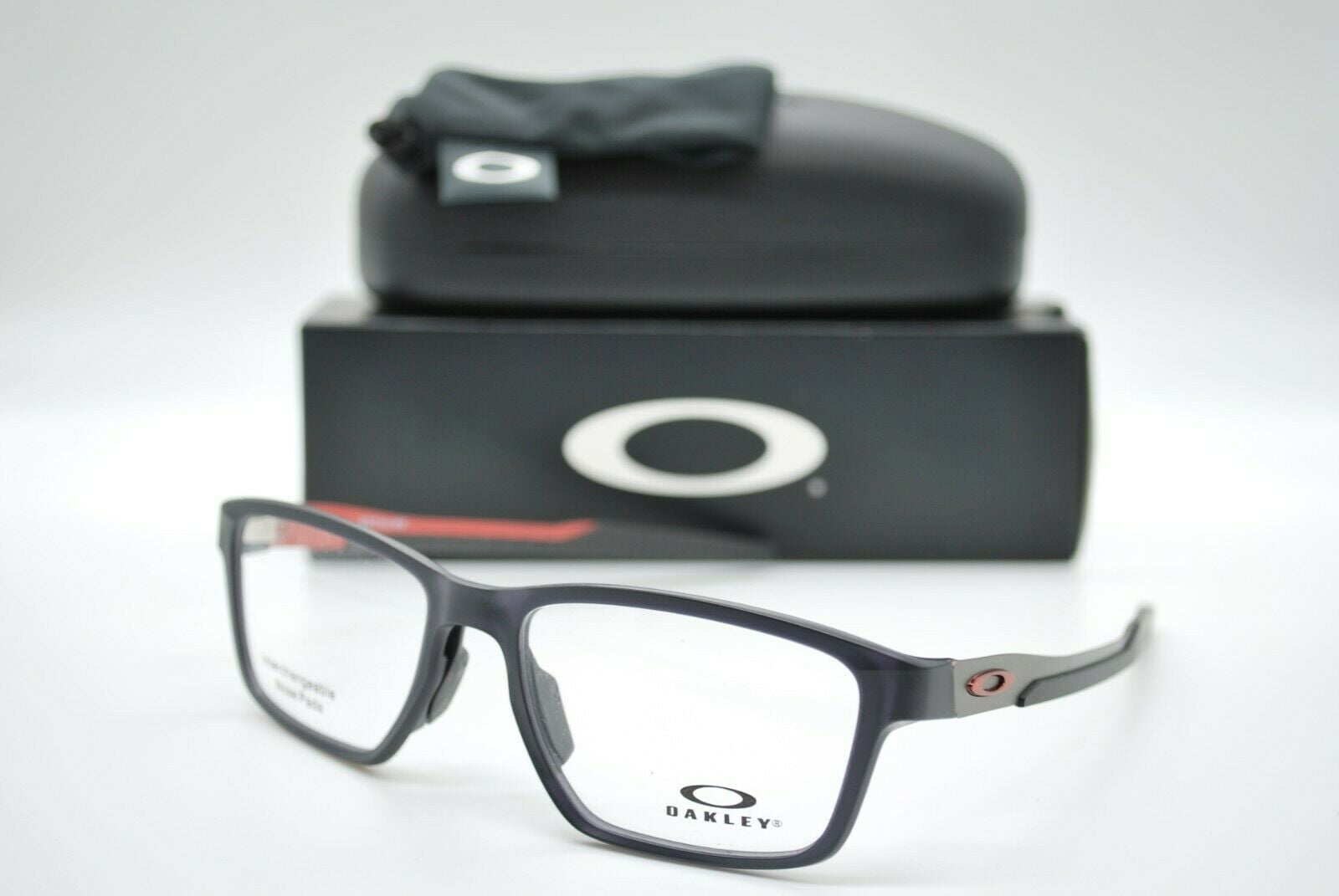 Satin Grey Smoke Oakley Metalink Frames -- Oakley OX8153 Metalink 53