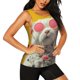 thumbnail image 2 of Fotbe Floral Sunglasses Cat Art Blusas Sin Mangas para Mujer – Estilo Casual, Corte Suelto, Slim-Fit, Cuello Redondo Deportivo, Tops de Verano para Gimnasio y Yoga-Medium, 2 of 7