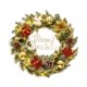 thumbnail image 4 of Corona navideña para puerta delantera, decoración rústica decorativa de Navidad, corona navideña para chimenea, Patio, porche de año Nuevo, hogar, 4 of 9
