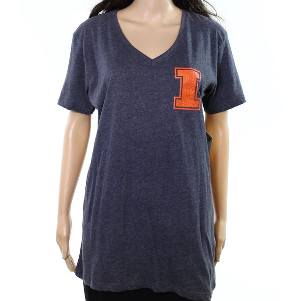Pressbox Pressbox by Royce Apparel NEW Blue Womens 3X Plus Graphic