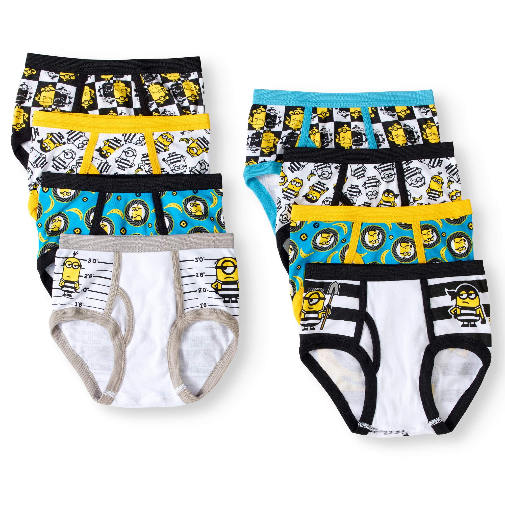 Despicable Me Despicable Me Minions, Boys Underwear, 5 + 3 Bonus Pack