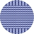 thumbnail image 1 of Ahgly Company Machine Washable Indoor Square Transitional Jeans Blue Area Rugs, 3' Square, 1 of 7