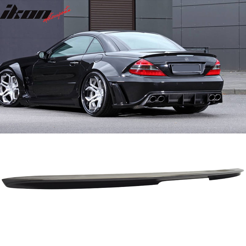 Fit For Mercedes Benz SL550 R230 03-11 A-Type Trunk Spoiler Painted 960 White