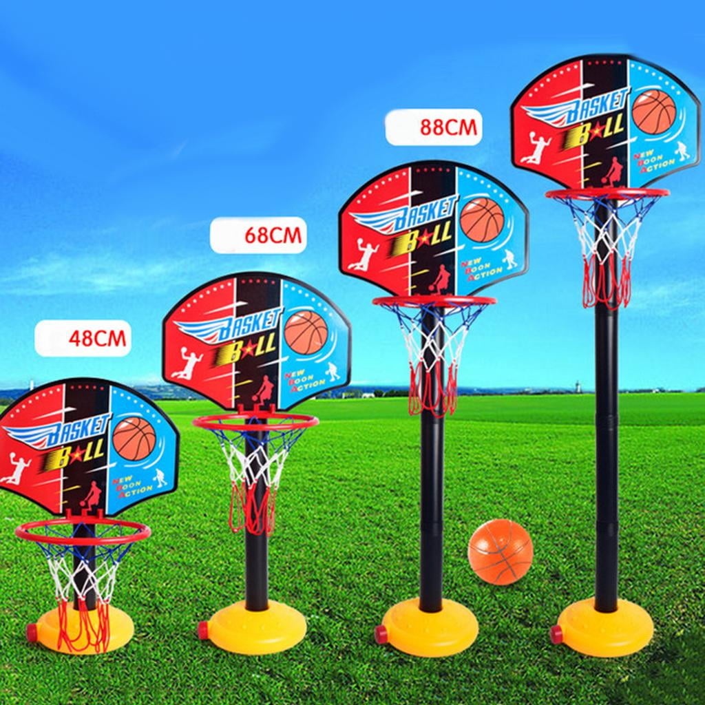 Dualoai Portable mini basketball hoop 40-108cm basketball stand kids basketball hoop