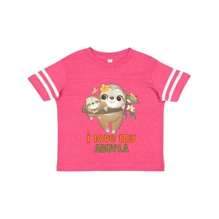 

Inktastic Cute Sloth I Love My Abuela Boys or Girls Toddler T-Shirt