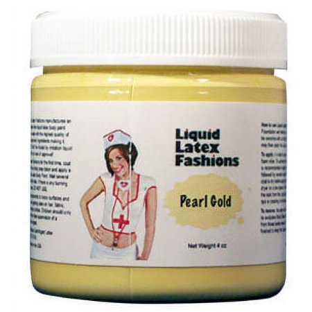 1 Gallon Pearl Gold Liquid Latex *Ammonia Free* Body Paint