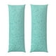 thumbnail image 1 of Balery Teal Turquoise Glitter Funda Protectora para Almohada Corporal de Algodón Hipoalergénico con Cierre(55 x 21 pulgadas), Almohadas No Incluidas, 1 of 7