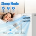 thumbnail image 3 of Frostorm White 12000 BTU Portable Air Conditioner,Air Conditioner Up Cooling Range to460 Sq.ft,4 in 1 with Remote Control,WiFi Control, Sleep Mode, Windows Kit, 3 of 9
