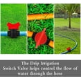 thumbnail image 4 of Drip Irrigation Switch Valve, 10 Pieces 1/2 Inch Valve For 16mm Irrigation Tube, Drip Irrigation Tubing Shut-off Valve Hose Connectors Barbed Valve Fo, 4 of 5