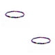 thumbnail image 1 of sweethay Pulseras de tobillo con cuentas de arroz Colorfast Cadenas de tobillo duraderas Tobilleras de niñas elegantes multiusos bohemias uno 2Conjunto, 1 of 6