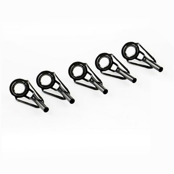 SUKIY 5pcs Rod Tip Top Guide Ring for Fishing Rods Repair Building Pole Eye Line Rings, 3.0mm