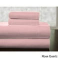 thumbnail image 2 of Pointehaven Flannel Deep Pocket Set with Oversized Flat Sheet, California King, Rose Quartz, 2 of 3