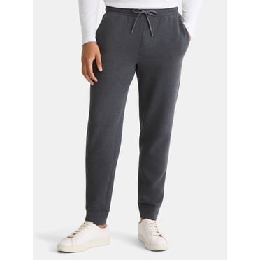 Athletic Works Men's and Big Men's Fusion Double Knit Joggers Pants, Sizes S-5XL